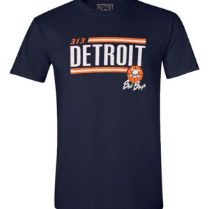Detroit Bad Boys Classic T-Shirt - 313 Navy