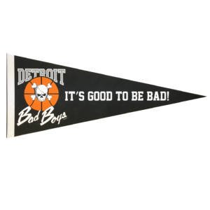 Detroit Bad Boys Pennant