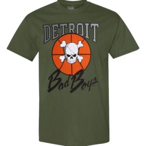 Detroit Bad Boys Classic T-Shirt - Military Green