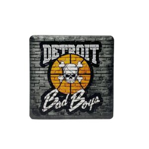 Detroit Bad Boys Brick Tile Coaster