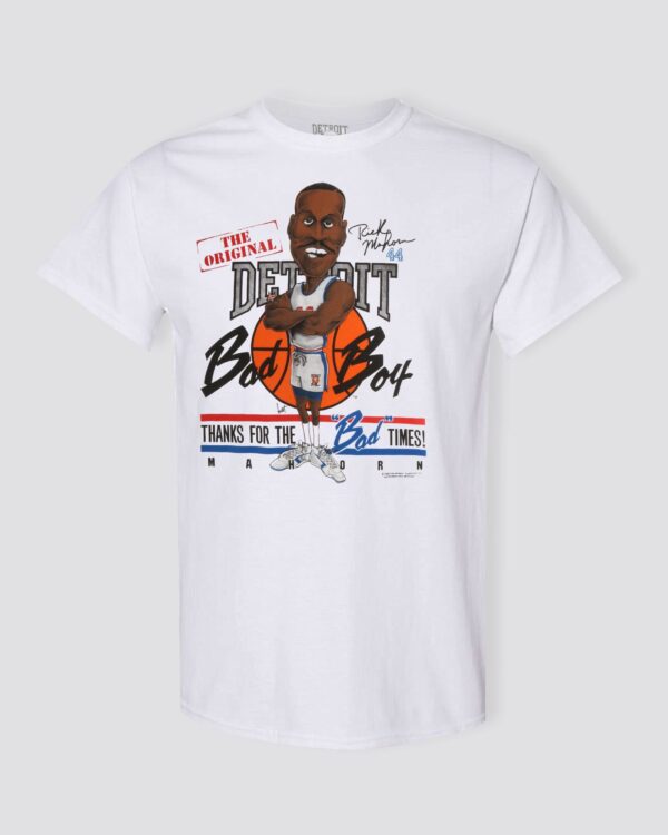 Rick Mahorn Caricature T-Shirt