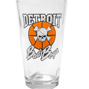 Detroit Bad Boys 16 oz. Pint Glass