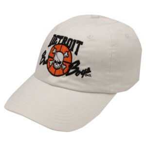 Detroit Bad Boys Baseball Cap - White
